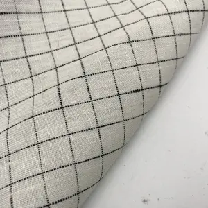 Cotton Linen Fabric Custom Printing Linen Print Fabric For Clothes Garment Dress Shirt