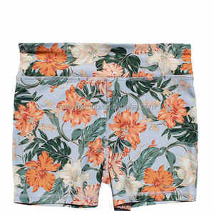 بيع بالجملة ملابس رياضية بناتي نقوش رياضية بلا أكمام كاجوال صيفية للرقص دراجة جمباز طقم ليغنغز علوي وقصير - Product Image 1