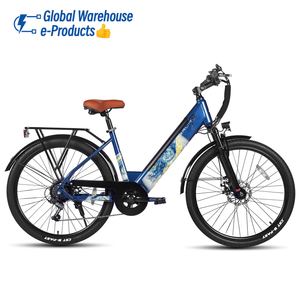 Vélo électrique JOYKIE <span class=keywords><strong>AMB</strong></span> 26 pouces avec moteur 500W Tube de descente 36V 7.8/10.4AH batterie - Product Image 1