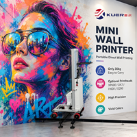 Imprimante murale portable 30KG avec tête d'impression XP600 I1600 I3200 pour impression murale 3D intérieure et extérieure