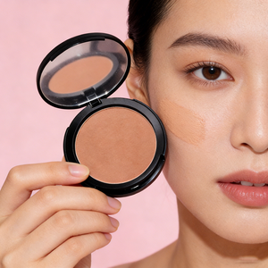 Private Label Baking Powder Makeup Matte <strong>Compact</strong> Pressed Powder Setting Face Powder Waterproof Full Coverage Make up <strong>Foundation</strong> - Product Image 1