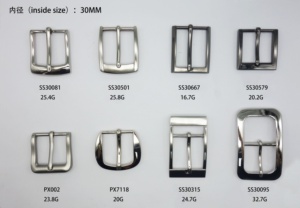 カスタムメンズとレディースのメタルベルトピンバックル - Product Image 2