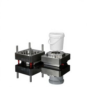 Molde de Injeção de Alta Precisão para Balde de Tinta, Cavidade Única, Personalizável para Molde de Balde de Plástico - Product Image 1