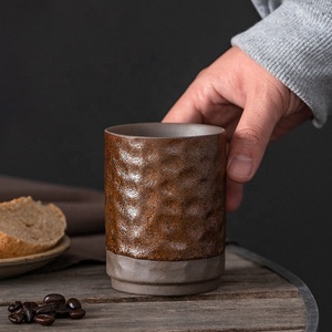 230ml, ottery Coffoffup apapanese ororcelain EA UPS andandleless Ceramic Cup For apappuccino - Product Image 4
