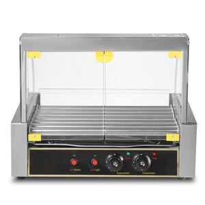 AIibaba Recommended* Electric Hot Dog Grill Hot Dog Roller Machine