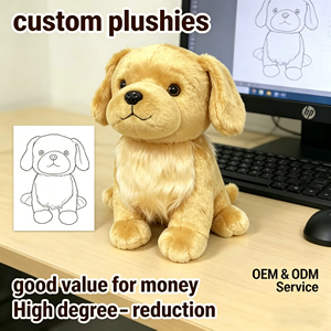 Funboxes, Fabricantes OEM, Peluche de Perro <span class=keywords><strong>Pastor</strong></span> Alemán, Juguete de Peluche de Perro en Oferta, Juguetes de Peluche de Perro Personalizados - Product Image 1