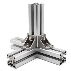 أسود بأكسيد 6063 T5 V-مشقوق الأسطوانة أنظمة رفوف رف تخزين يتيح تسلسل المخزونات رفوف T فتحة 3030 ملف بنتوء من الألمنيوم - Product Image 6