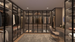 Planes exclusivos de diseño de <span class=keywords><strong>vestidor</strong></span>, <span class=keywords><strong>pequeño</strong></span> <span class=keywords><strong>vestidor</strong></span> personalizado para almacenamiento de ropa - Product Image 5