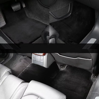 Beste Maßgefertigte Luxus-Fußmatten für Mercedes-Benz C-Klasse Fahrzeuge Komplettes Set Auto-Zubehör Wasserdicht/Staubdicht 12mm Dick Nylon