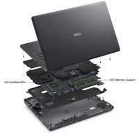 Estación de Trabajo Móvil Dell Pro Precision 5 de 14 Pulgadas, Laptop Empresarial, Computadora Portátil de Alto Rendimiento con Intel Core para Ingeniería