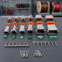 CHENF Alimentation électrique industrielle haute performance résistante à la corrosion, série DT, connecteur 2P 3P 4P 6P 8P 12P, prise 600V