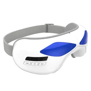 Travel Relaxation 3D Breathable Wireless Heated White Noise Blue-tooths Sleeping Eye Mask Pad Cover For Sleeping