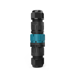 <span class=keywords><strong>El</strong></span> más nuevo conector de plástico PA66 impermeable de 3 pines de nailon macho hembra Mini cable <span class=keywords><strong>el</strong></span>éctrico de acoplamiento - Product Image 1