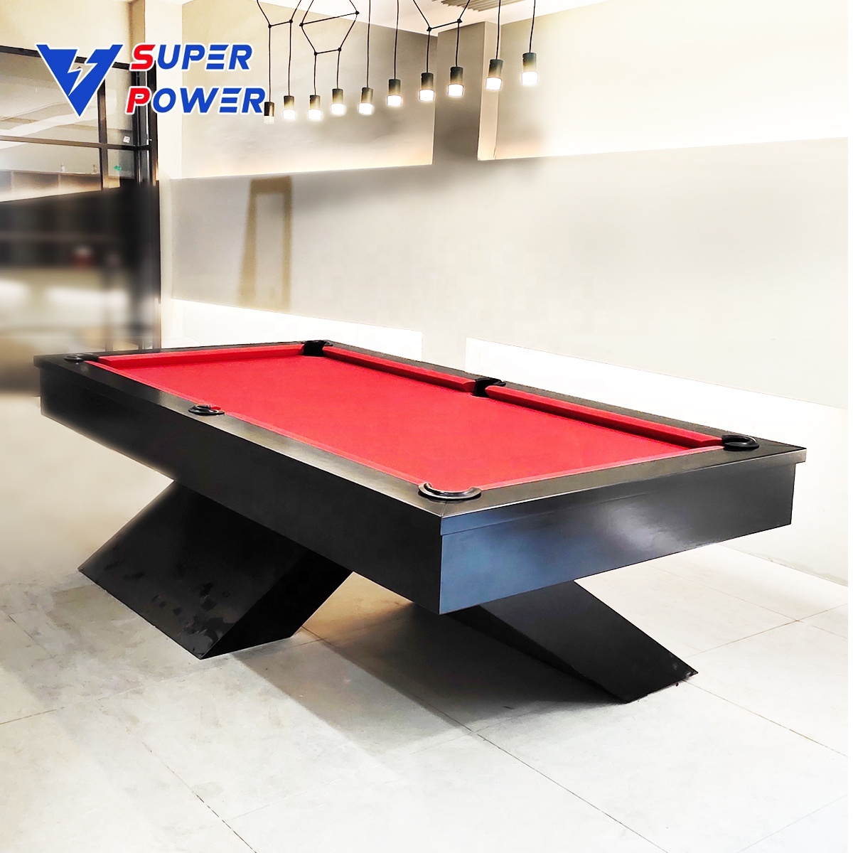 Económico mesa de billar 8ft 9ft piscina mesa de juego con accesorios incluyen