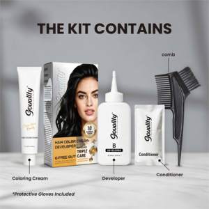 Kit Colorazione Permanente per <span class=keywords><strong>Capelli</strong></span> 60ml*2, Tinta Professionale per Uso Domestico con Decolorante e Balsamo, Vendita all'Ingrosso - Product Image 2