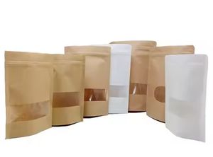 定制牛皮纸袋雪花设计茶蛋糕零食宠物食品包装脆牛轧糖烘焙食品行业 - Product Image 6