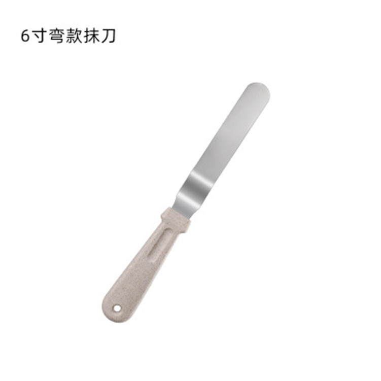 6 inches (curved)