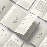 Journal de pleine conscience A5 en lin avec dorure à chaud, journal de gratitude guidé pour la réduction du stress et la guérison de la santé mentale