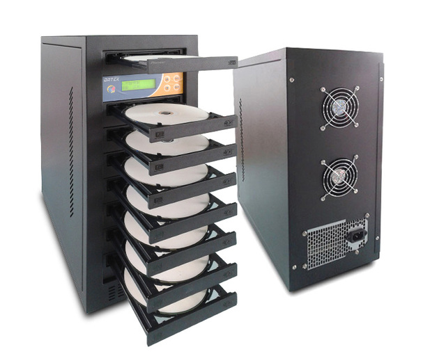 Guangzhou Wholesale 1 Writer with 11 Trays CD Duplicator
