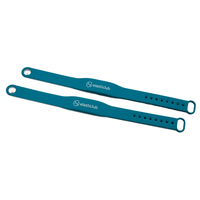 Pulsera de Silicona RFID Personalizable de 125kHz y 13.56MHz, Tamaño 20*284mm, Logotipo Grabado con Láser, NFC, para Eventos, Lectura, Promocional