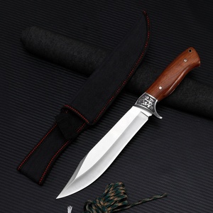 Hochwertiges 3Cr13 Edelstahl-Klingen-Fulltang-Jagdmesser mit Holzgriff – Langlebiges Survival- und Outdoor-Camping-Werkzeug - Product Image 4