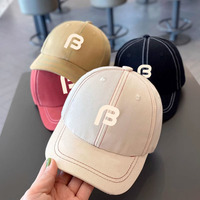 Offre Spéciale chapeaux de papa non structurés 6 panneaux coton Alphabet Patch sportif Logo personnalisé 3D broderie popeline casquettes de Baseball en plein air pour
