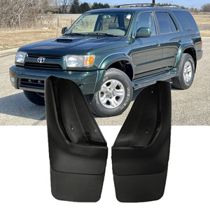 บังโคลนรถยนต์โตโยต้า 4Runner ปี 1996-2002 แบบพลาสติกสีดำสำหรับด้านหลัง ป้องกันยางลื่น ติดตั้งกับประตูรถ - Product Image 2