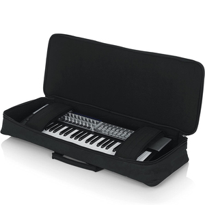 Estuche para Teclado de 49 Teclas, Nailon Oxford 600D Negro, Acolchado de Espuma de 10 mm, Bolsa para Teclado Eléctrico, Bolsa para Piano - Product Image 2
