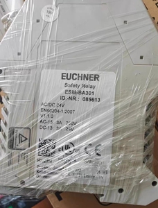 Relé de Seguridad EUCHNER Original Nuevo ESM-BA301 085613, Material Polimérico para Equipos Mecánicos, Estable y Duradero, Disponible - Product Image 1