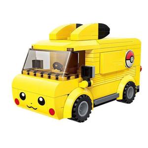 Ensemble de blocs de construction Pokem-on Car Classic Anime Center House <span class=keywords><strong>Pikachu</strong></span> Charizard Venusaur, modèle de jouet pour enfants, cadeau pour poupée - Product Image 1