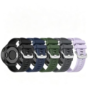 <span class=keywords><strong>สาย</strong></span><span class=keywords><strong>นาฬิกา</strong></span>ซิลิโคน20มม. แบบปลดเร็วสำหรับ <span class=keywords><strong>Garmin</strong></span> <span class=keywords><strong>Forerunner</strong></span> <span class=keywords><strong>55</strong></span> 158 245 645เพลง vivoactive 3 S40 - Product Image 1