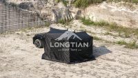 Paneles de Malla Impermeables y Resistentes al Viento para Toldo de 270 Grados, Ligeros y de Fácil Instalación, para el Lateral del Vehículo
