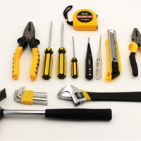 Kit Complet d'Outils à Main Multifonctionnels pour Réparation et Bricolage en Mallette Rigide
