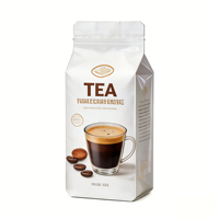Sachet Doypack Personnalisé Imprimé de Qualité Supérieure pour Thé, Refermable avec Fermeture Ziplock, Emballage Alimentaire en Plastique pour Mélange de Thé aux Herbes Spécialisé et Café 250g
