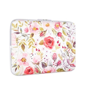 Impresión personalizada de neopreno <span class=keywords><strong>Anime</strong></span> <span class=keywords><strong>Laptop</strong></span> Skin Case impermeable a prueba de golpes elegante Floral <span class=keywords><strong>Laptop</strong></span> Cover Sleeve <span class=keywords><strong>Bag</strong></span> - Product Image 1