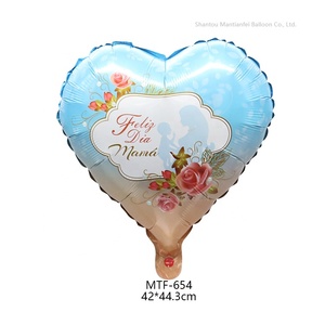 Ballons en aluminium Mylar en gros, ballons de dessin animé, globos, ballons en feuille d'hélium de 18 pouces, ballons joyeux pour la fête des mères - Product Image 2
