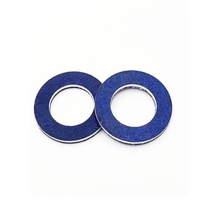 Composite Gasket For Toyota Engine Oil Pan Drain <b>Plug</b> D2408 1 Blue Aluminum <b>Replacement</b> Part - Product Image 4
