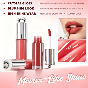 Gloss à lèvres brillant non desséchant avec tube argenté pour filles, longue tenue, haute pigmentation, <span class=keywords><strong>vitamine</strong></span> E - Product Image 2