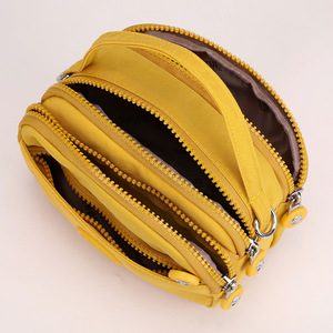 Sac banane unisexe tendance de créateur, couleur bonbon, en tissu Oxford imperméable, forme baril, fermeture éclair, pour usage extérieur - Product Image 4