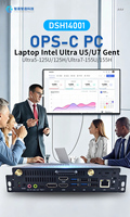Nouvel ordinateur portable avec processeur Intel CoreTM Ultra U5/U7, Windows 10/11, Linux, DDR4 64 Go, SSD 1 To, OPS pour affichage de conférence intelligent