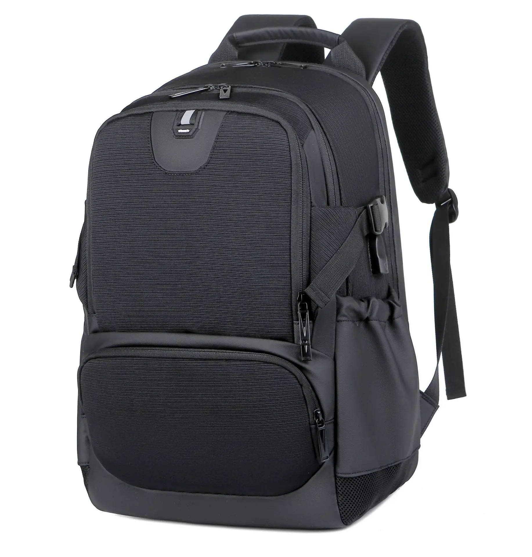 50pcs Add Your Logo Travel School Bags Wholesale Big Capacity Smart USB Laptop Bag Other Backpack For Men College Bag Mochila