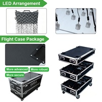 Écran LED en maille 3D interactif DMX Atrnet Pixel pour scène, éclairage LED pour spectacle/art créatif
