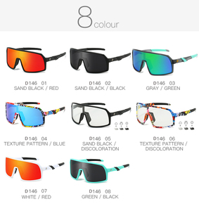 DUBERY 2026 Lunettes <span class=keywords><strong>de</strong></span> <span class=keywords><strong>soleil</strong></span> unisexes rétro polarisées sans monture pour le cyclisme, <span class=keywords><strong>de</strong></span> haute qualité, noires, <span class=keywords><strong>Viper</strong></span>, tendance, surdimensionnées, lunettes <span class=keywords><strong>de</strong></span> sport - Product Image 4