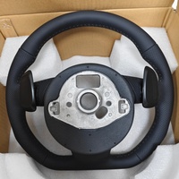 Volant en cuir à fond plat amélioré pour Audi RS6 B8 B9 8P A1 A3 A4 A5 A6 A7 C6 C7 S3 S4 S5 S7 Q3 Q5 Q7