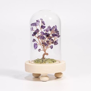 Albero dei Soldi in Cristallo Naturale Organico, Decorazione in Pietra Frantumata, Ornamento in Cristallo Colorato, Artigianato in Cristallo all'Ingrosso dalla Cina - Product Image 4