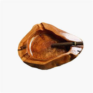 Cendrier <span class=keywords><strong>d</strong></span>écoratif en bois massif de <span class=keywords><strong>racine</strong></span> de <span class=keywords><strong>sapin</strong></span> chinois, design vintage créatif, style américain/européen, cadeau <span class=keywords><strong>d</strong></span>'affaires, vente en gros - Product Image 5