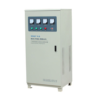 Stabilisateur à un étage de qualité industrielle SVC220 Alimentation automatique monophasée haute puissance 220V CA pour usage industriel