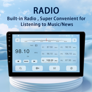 Lecteur DVD de voiture, <span class=keywords><strong>autoradio</strong></span>, véritable Android 10 T6 4 Go + 32 Go 64 Go, prise en charge de la caméra 360°, CarPlay, navigation et GPS - Product Image 4