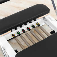 Mesin Reformer Pilates Aluminium Lipat yang Dapat Disesuaikan - Kelas Profesional untuk Penggunaan di Rumah dan Studio, Garansi 3 Tahun