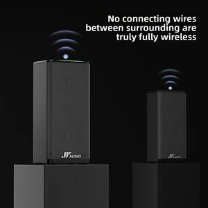 完全ワイヤレス ホームシアター TV スピーカー サウンドバー サブウーファー付き サウンドエコーウォール カラオケ 2025年 ホームシアターシステム - Product Image 3